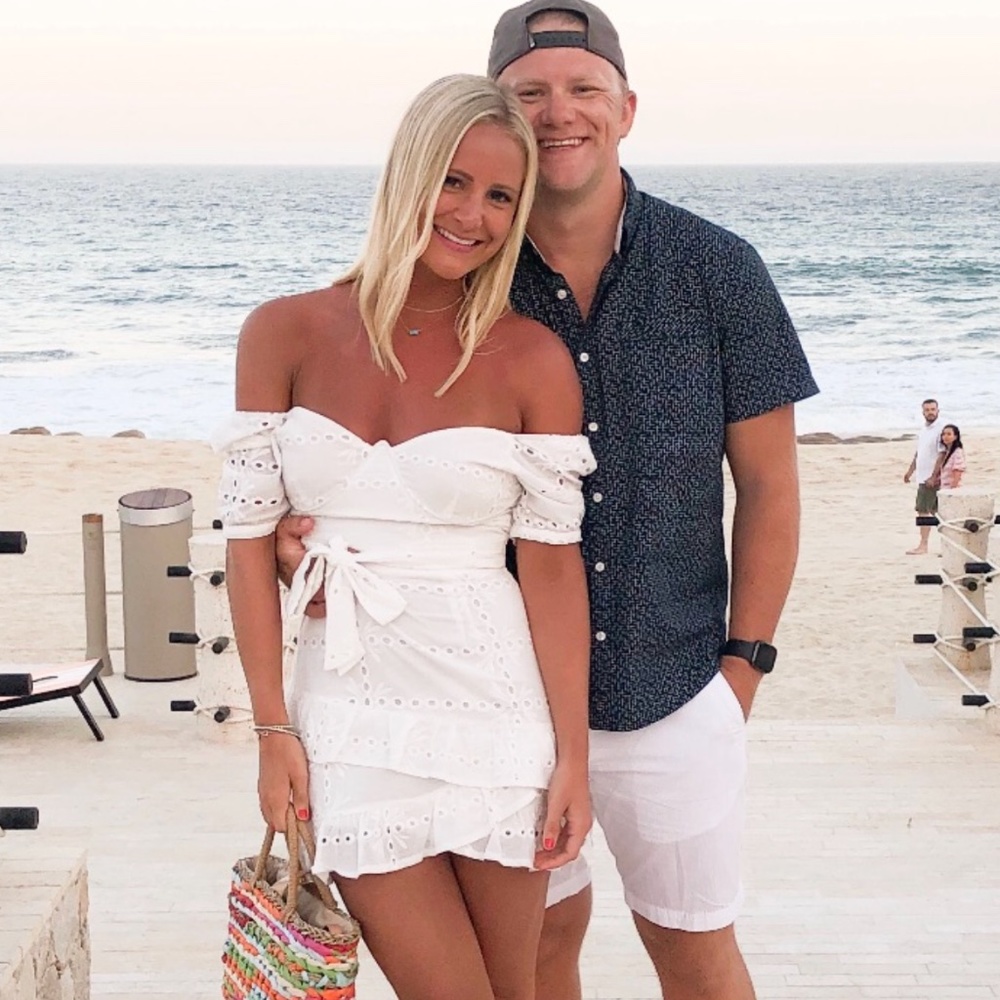 Eyelet summer dress